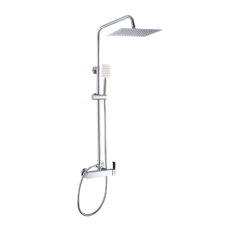 Columna de Ducha Rectangular Cromada Täumm
