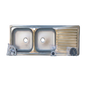 Lavaplatos Doble 120x44 Secador Derecho Täumm
