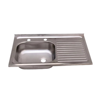 Lavaplatos Sobreponer 80x50 2 Perforaciones Täumm